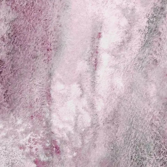 Pink And Ivory Abstract Washable Area Rug With UV Protection Photo 3