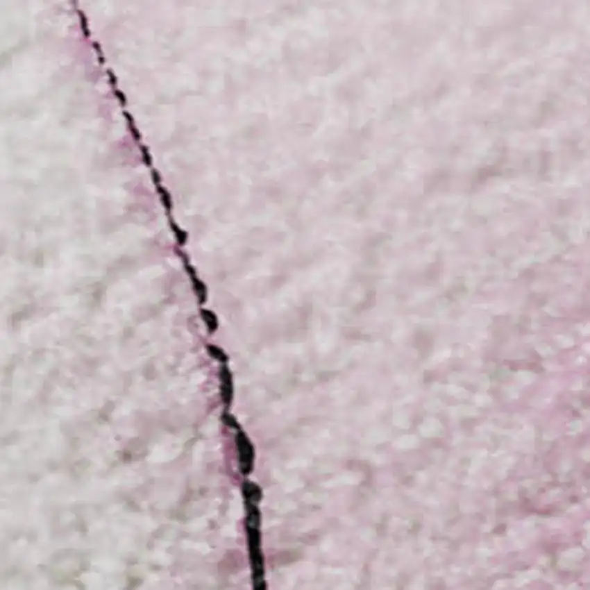 Pink And Ivory Abstract Washable Area Rug With UV Protection Photo 7