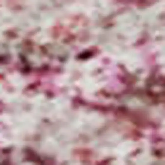 Pink And Ivory Abstract Washable Area Rug With UV Protection Photo 2