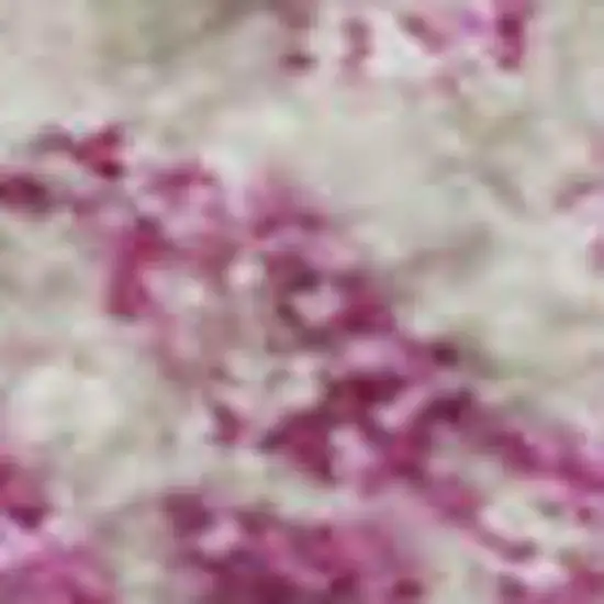 Pink And Ivory Abstract Washable Area Rug With UV Protection Photo 2