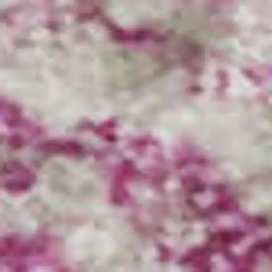 Pink And Ivory Abstract Washable Area Rug With UV Protection Photo 2