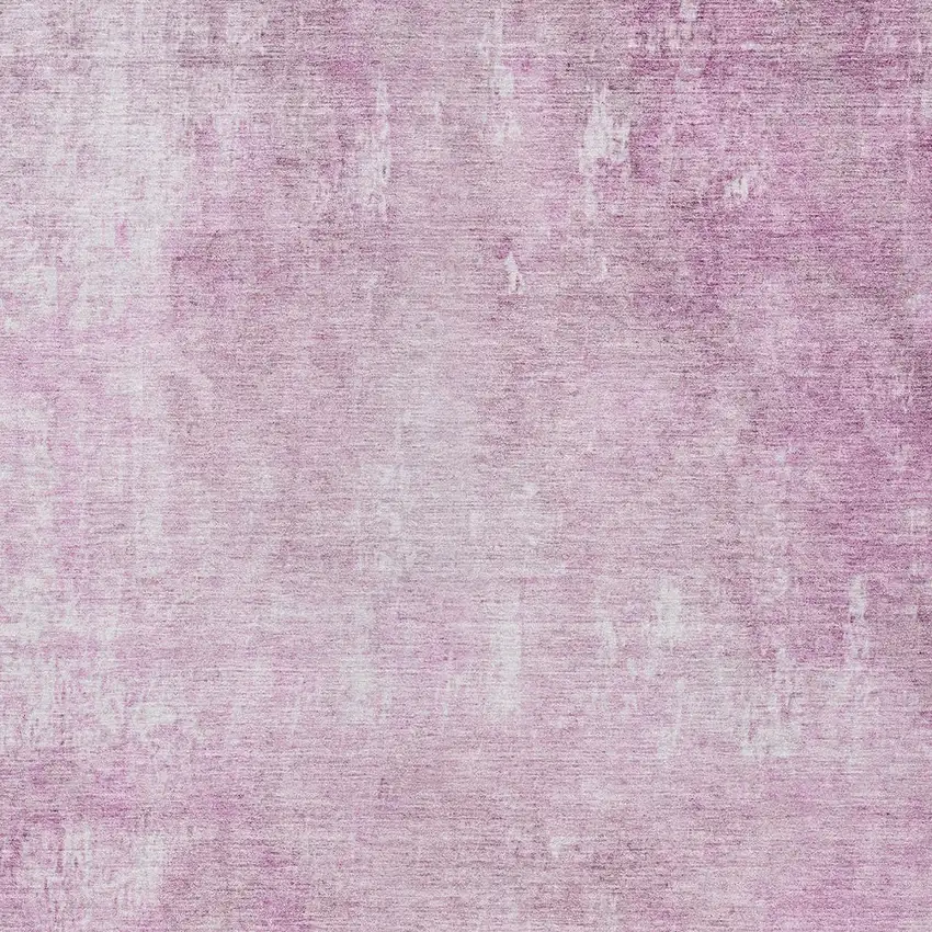 Pink And Ivory Abstract Washable Indoor Outdoor Area Rug Photo 9