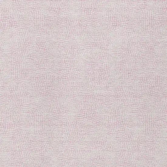 Pink And Ivory Geometric Washable Indoor Outdoor Area Rug Photo 4