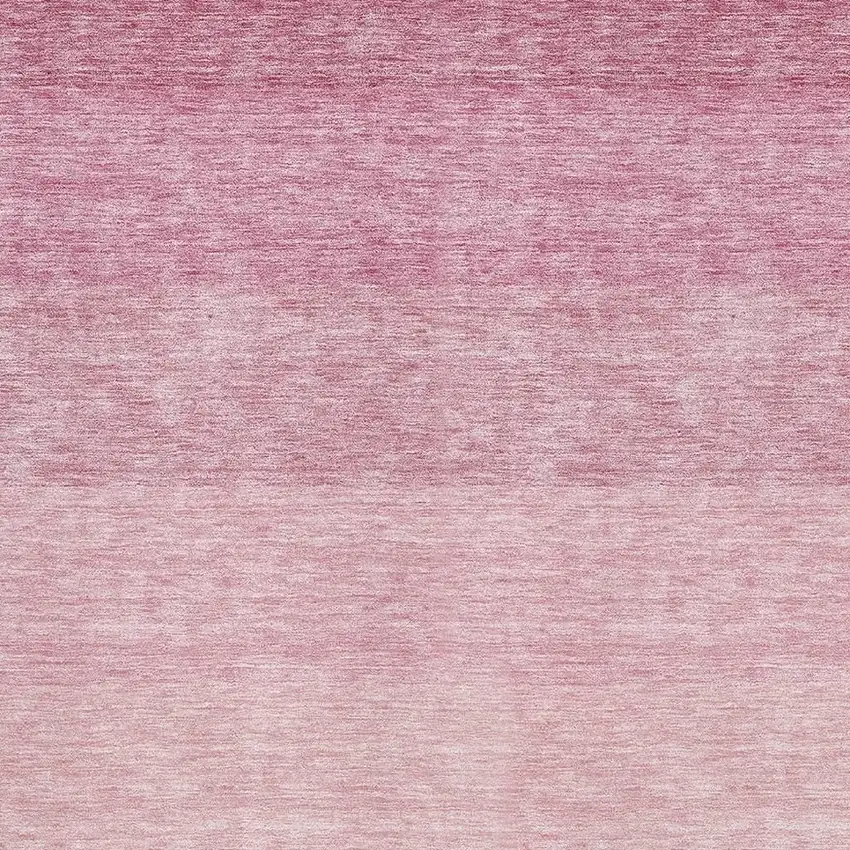 Pink And Ivory Ombre Washable Area Rug With UV Protection Photo 3
