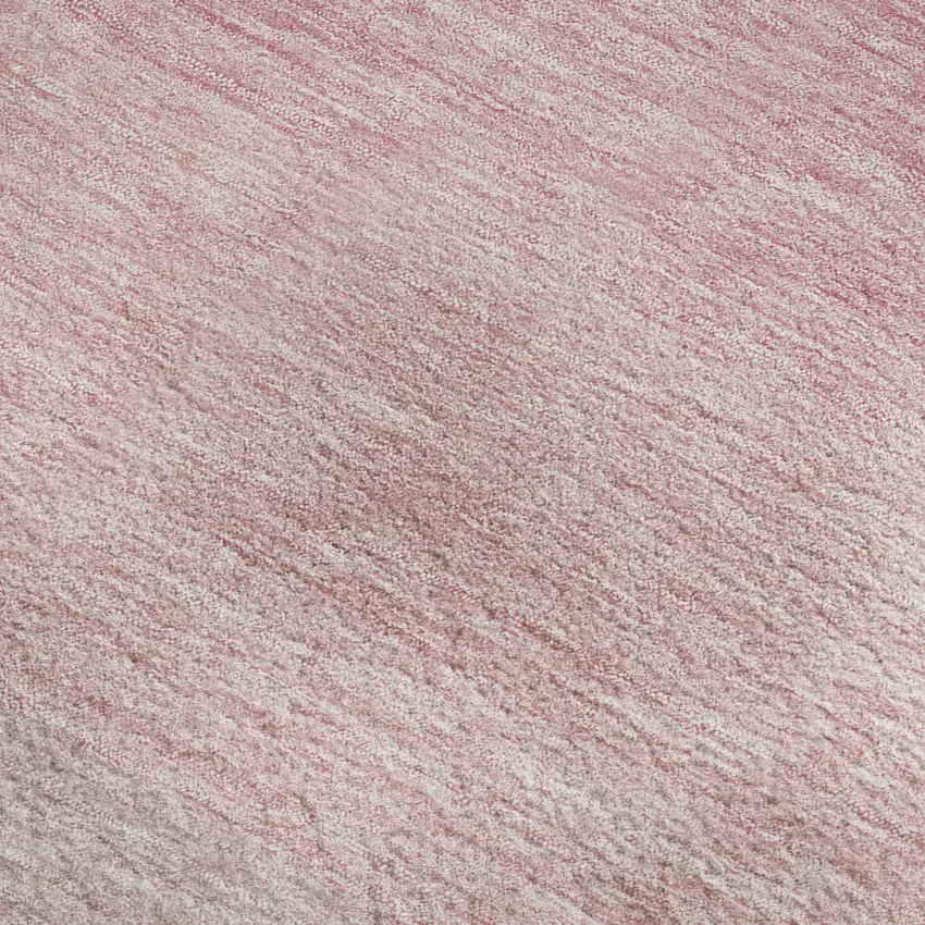 Pink And Ivory Ombre Washable Area Rug With UV Protection Photo 2