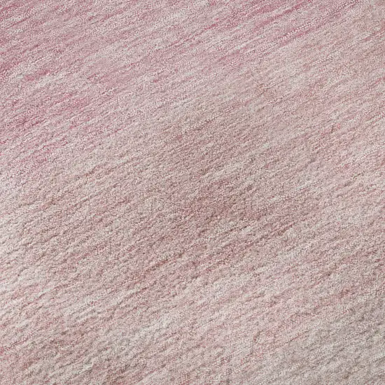 Pink And Ivory Ombre Washable Area Rug With UV Protection Photo 1