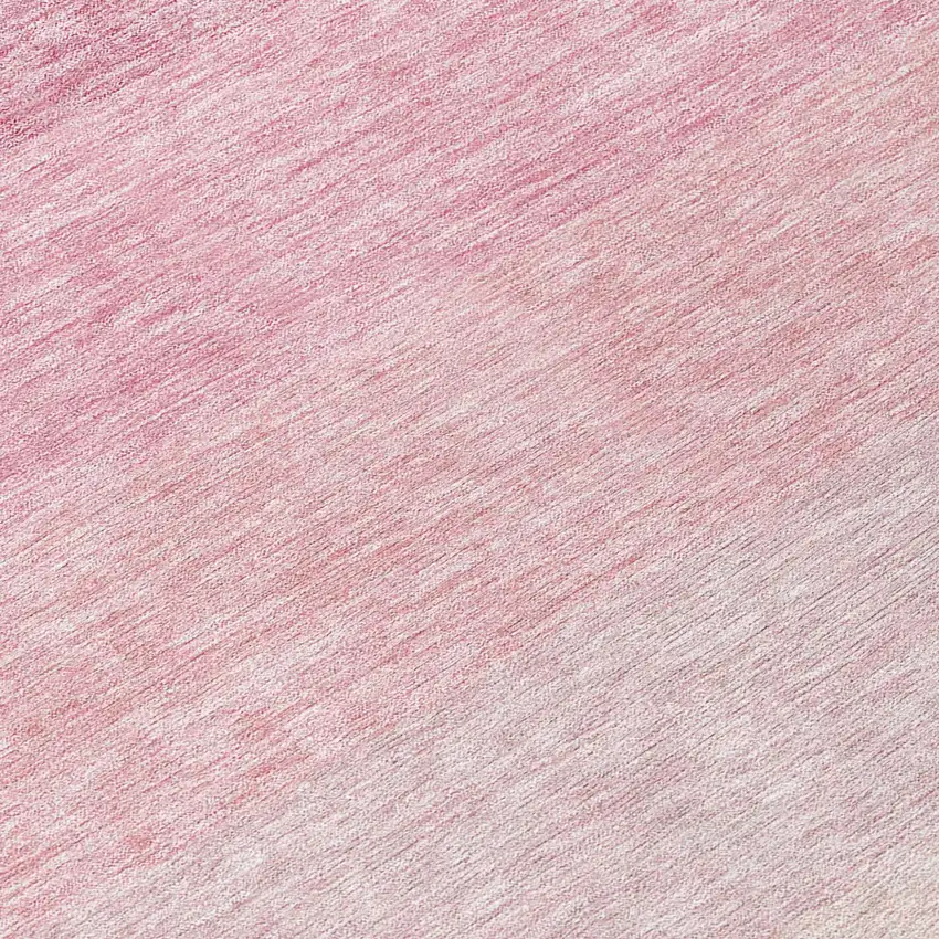 Pink And Ivory Ombre Washable Indoor Outdoor Area Rug Photo 7