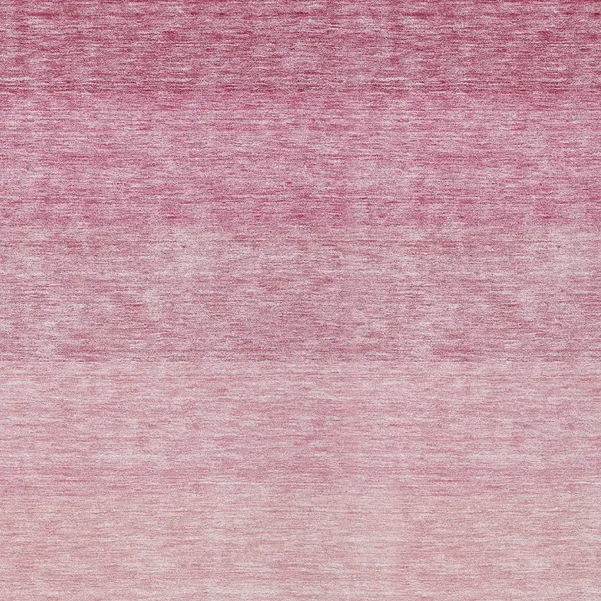 Pink And Ivory Ombre Washable Indoor Outdoor Area Rug Photo 5