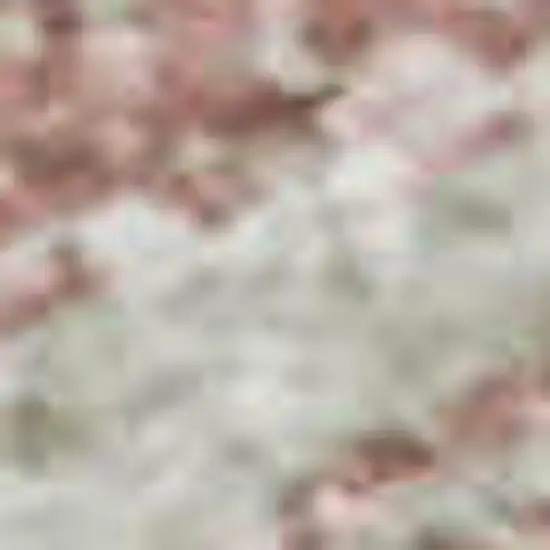 Pink And Ivory Striped Washable Area Rug With UV Protection Photo 2