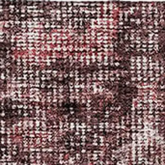 Pink And Mauve Damask Washable Area Rug With UV Protection Photo 2