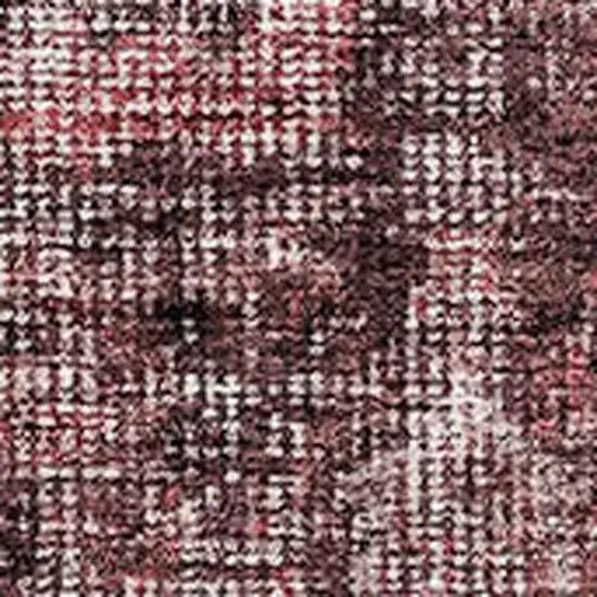 Pink And Mauve Damask Washable Area Rug With UV Protection Photo 3