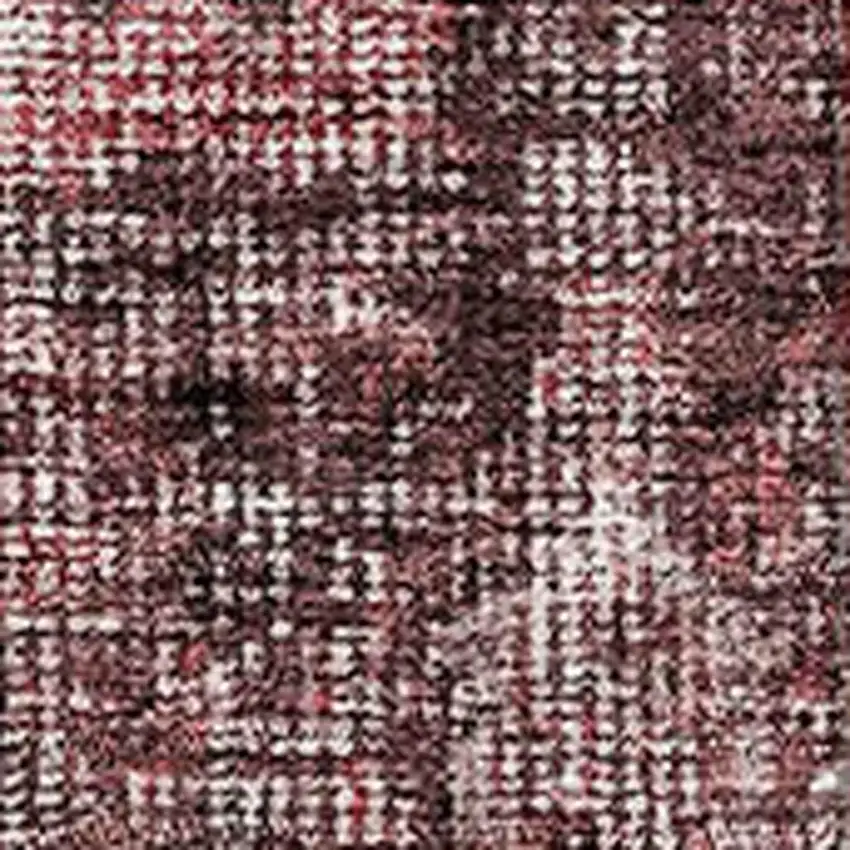 Pink And Mauve Damask Washable Area Rug With UV Protection Photo 2