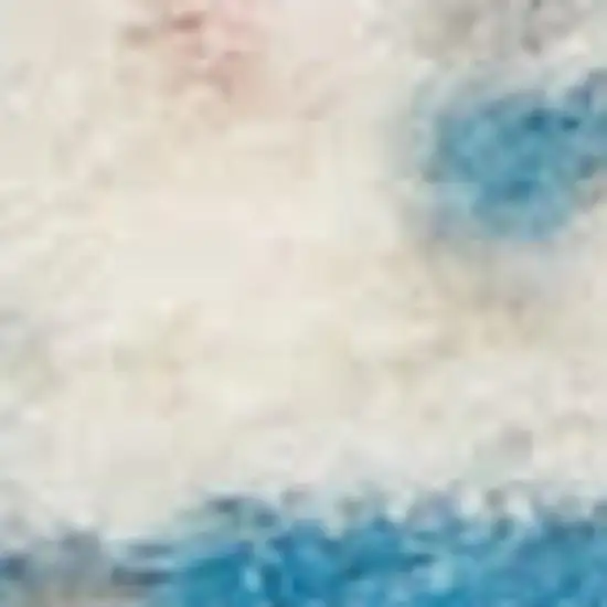 Pink Damask Power Loom Area Rug Photo 1