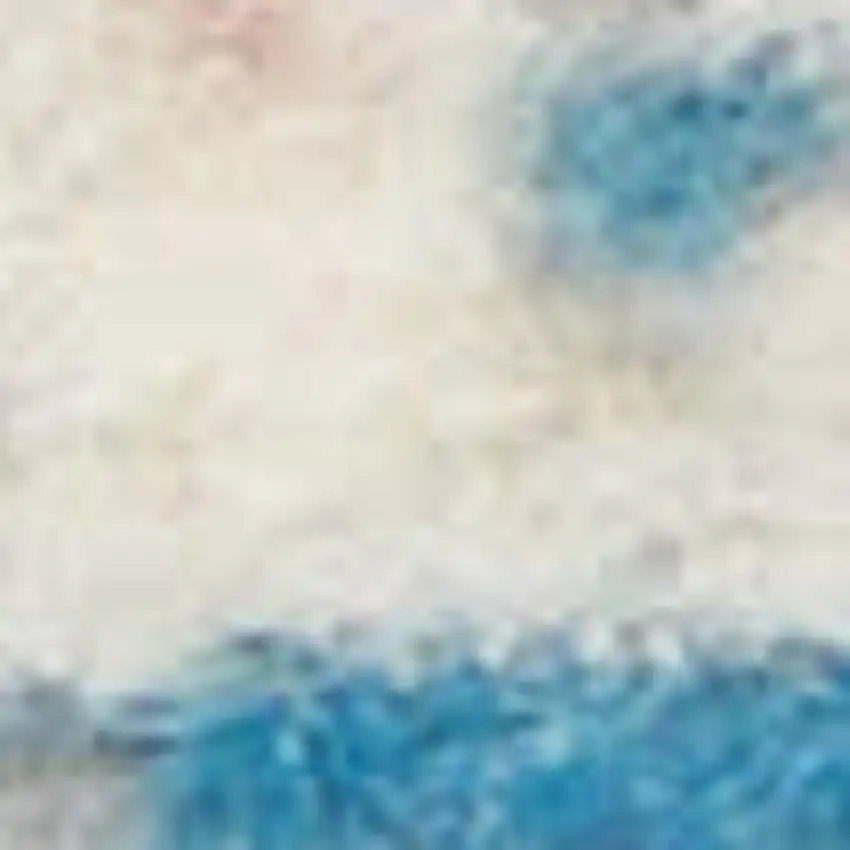 Pink Damask Power Loom Area Rug Photo 1