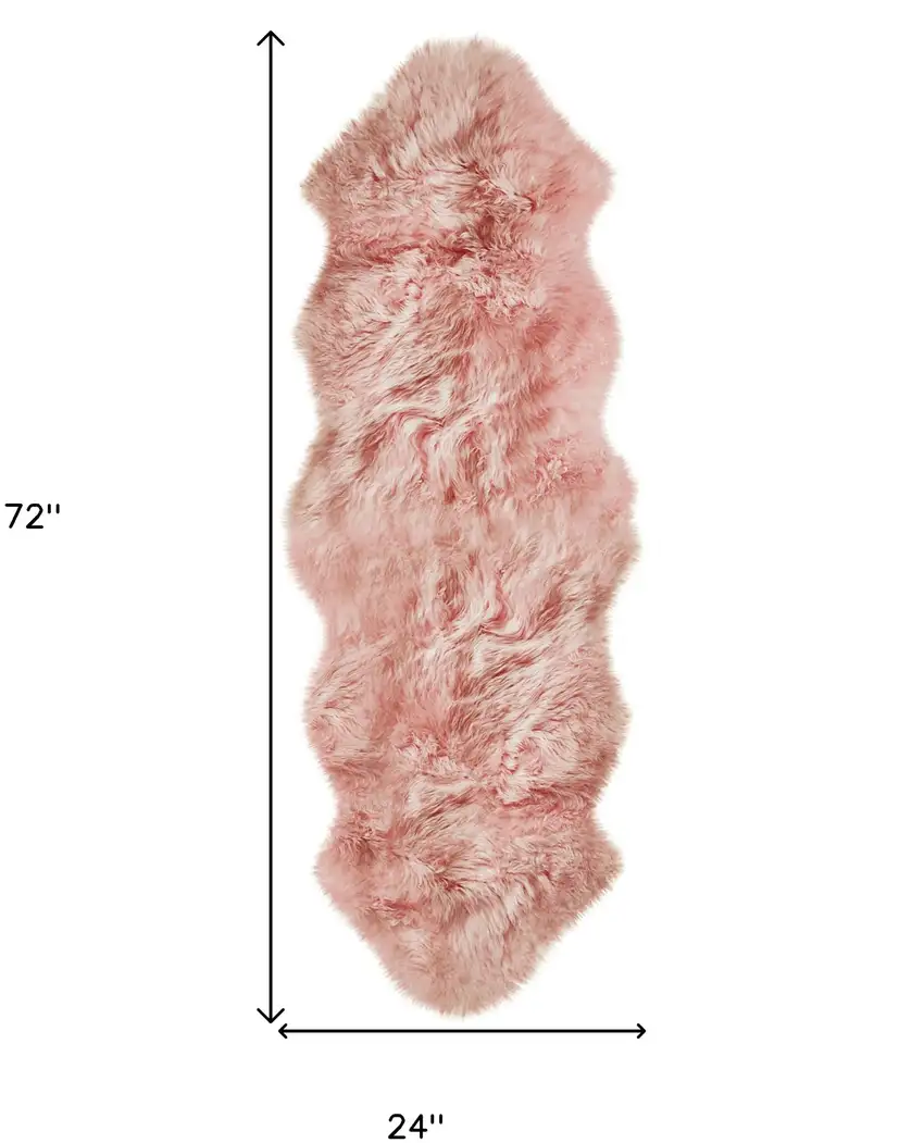 Pink Animal Print Area Rug Photo 8