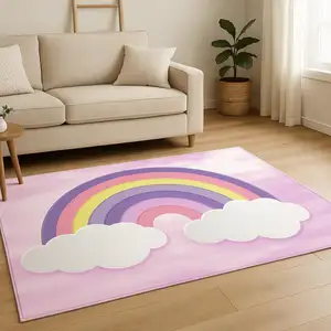 Photo of Pink Flatweave Area Rug