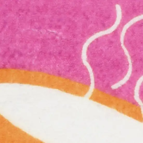 Pink Flatweave Area Rug Photo 2