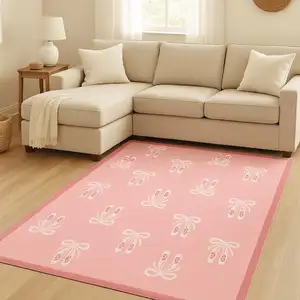 Photo of Pink Flatweave Area Rug