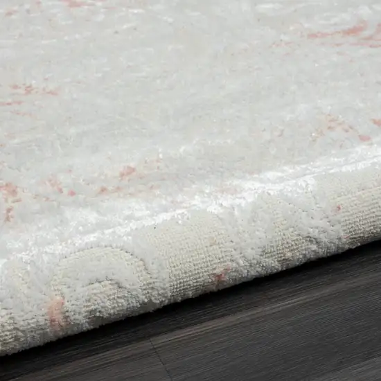 Pink Floral Area Rug Photo 9