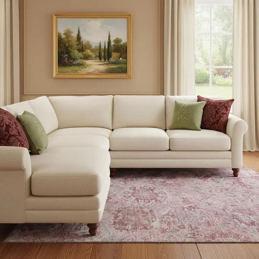 Pink Gray And Ivory Damask Washable Area Rug With UV Protection Photo 2