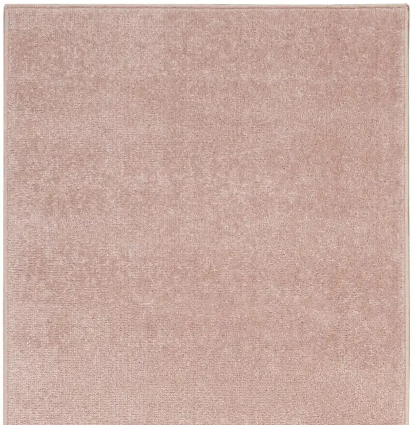 6' Pink Indoor Outdoor Runner Rug Photo 7