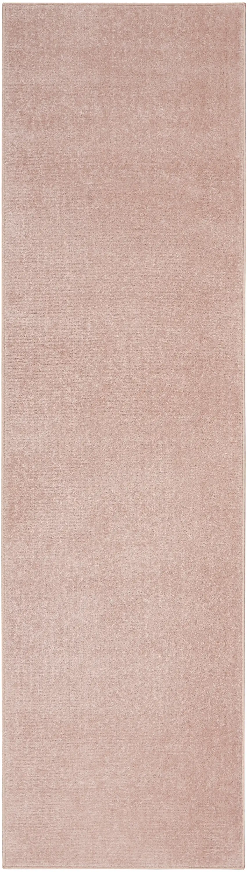 Pink Non Skid Indoor Outdoor Runner Rug Photo 1