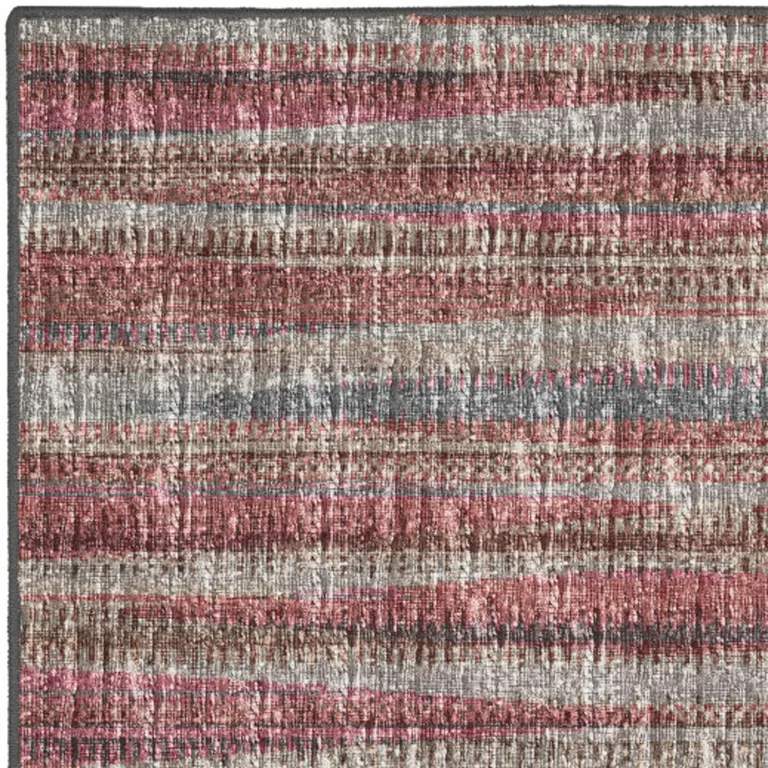 Pink Ombre Tufted Handmade Area Rug Photo 3