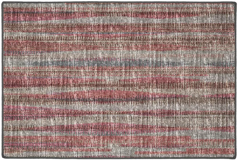 Pink Ombre Tufted Handmade Area Rug Photo 1