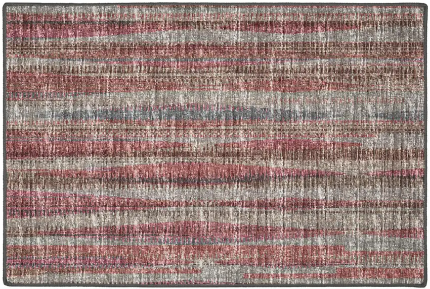 Pink Ombre Tufted Handmade Area Rug Photo 1