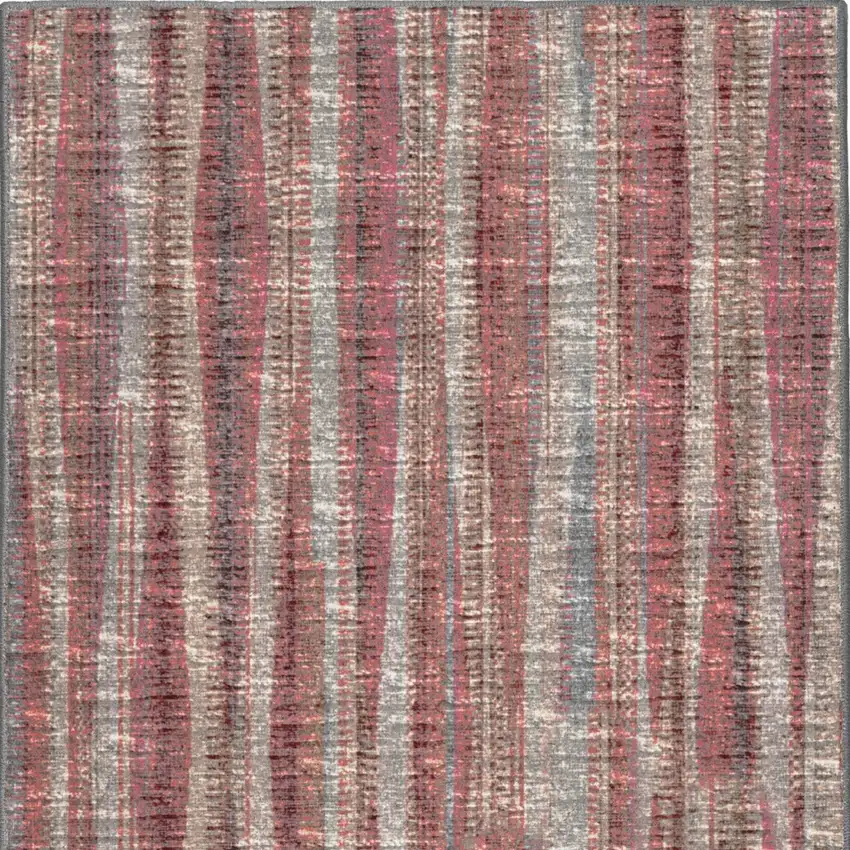 Pink Ombre Tufted Runner Rug Photo 2