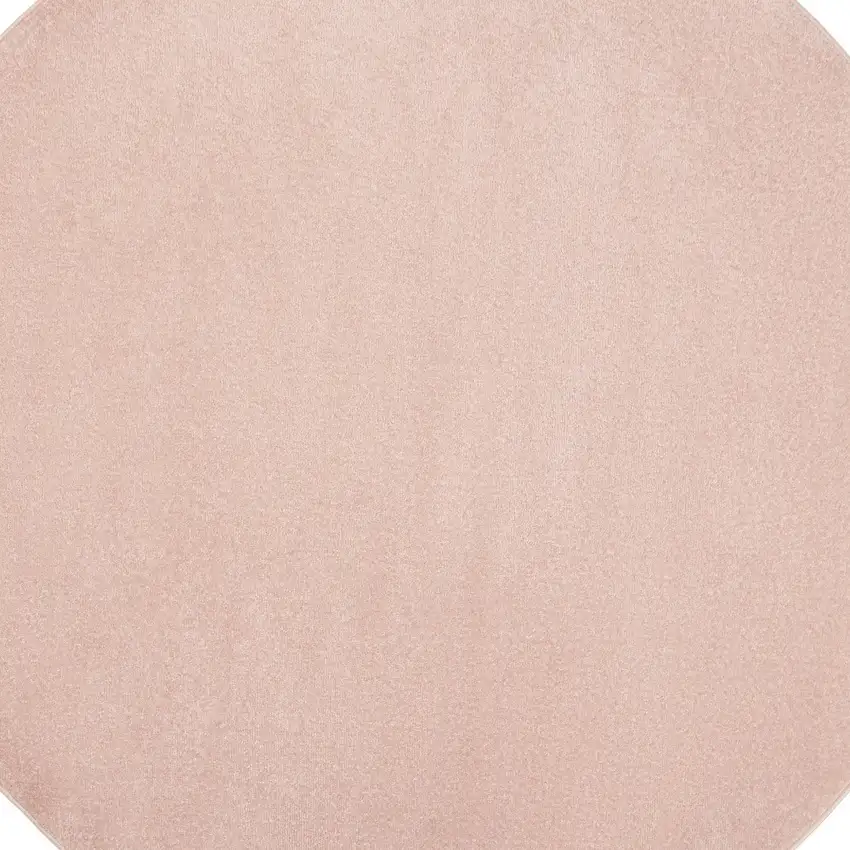 Pink Round Non Skid Indoor Outdoor Area Rug Photo 3
