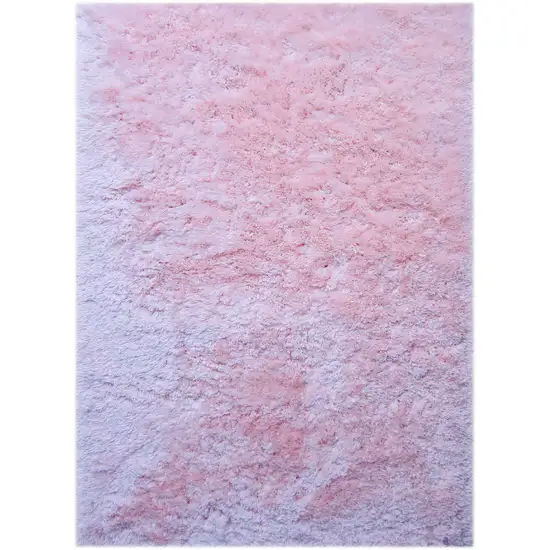 Pink Shag Area Rug Photo 2