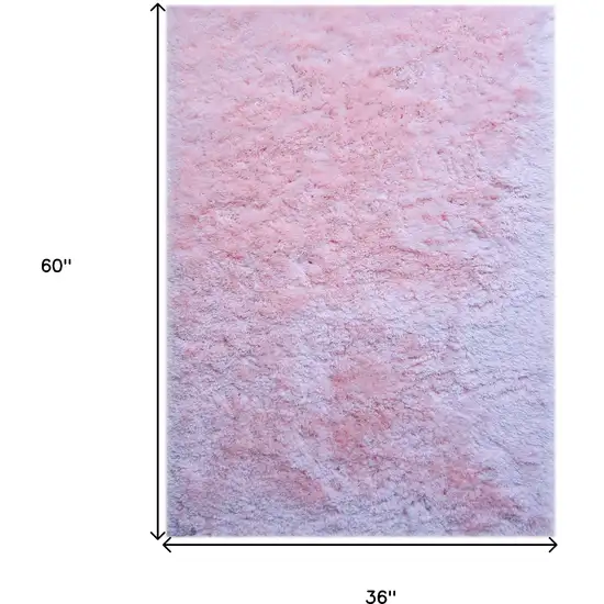 Pink Shag Area Rug Photo 7
