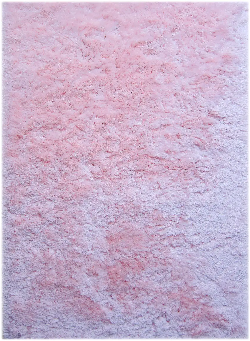 Pink Shag Area Rug Photo 4