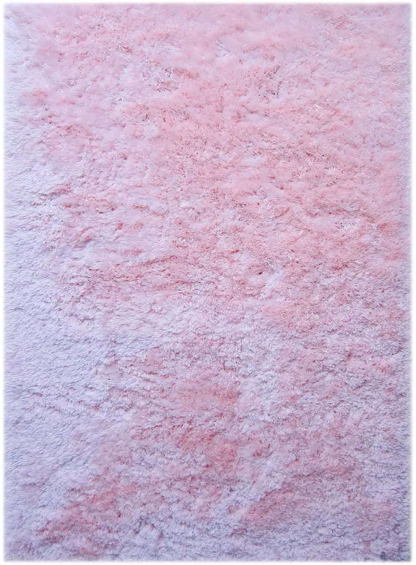 Pink Shag Area Rug Photo 3