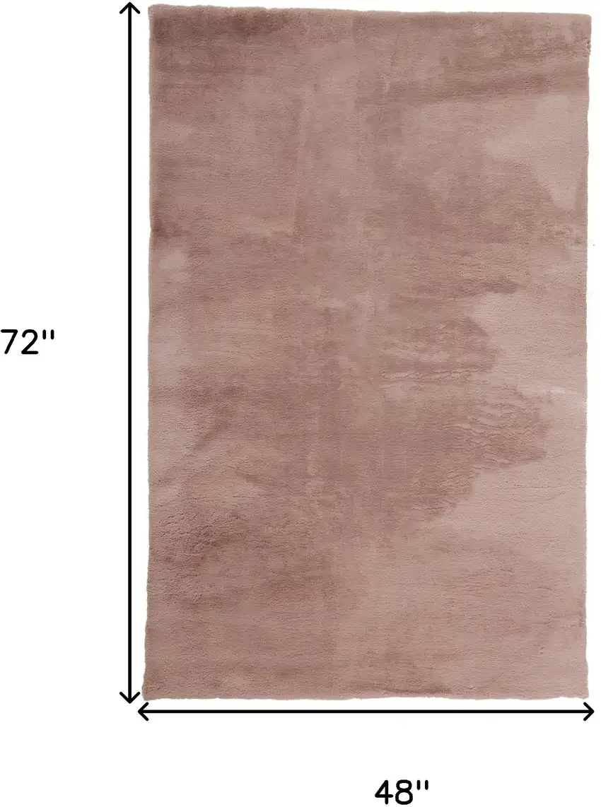 Pink Shag Area Rug Photo 9