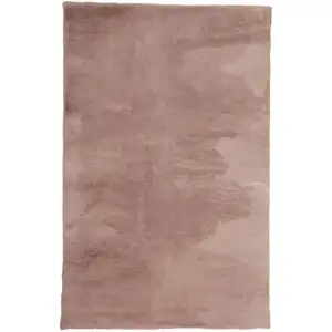Photo of Pink Shag Area Rug