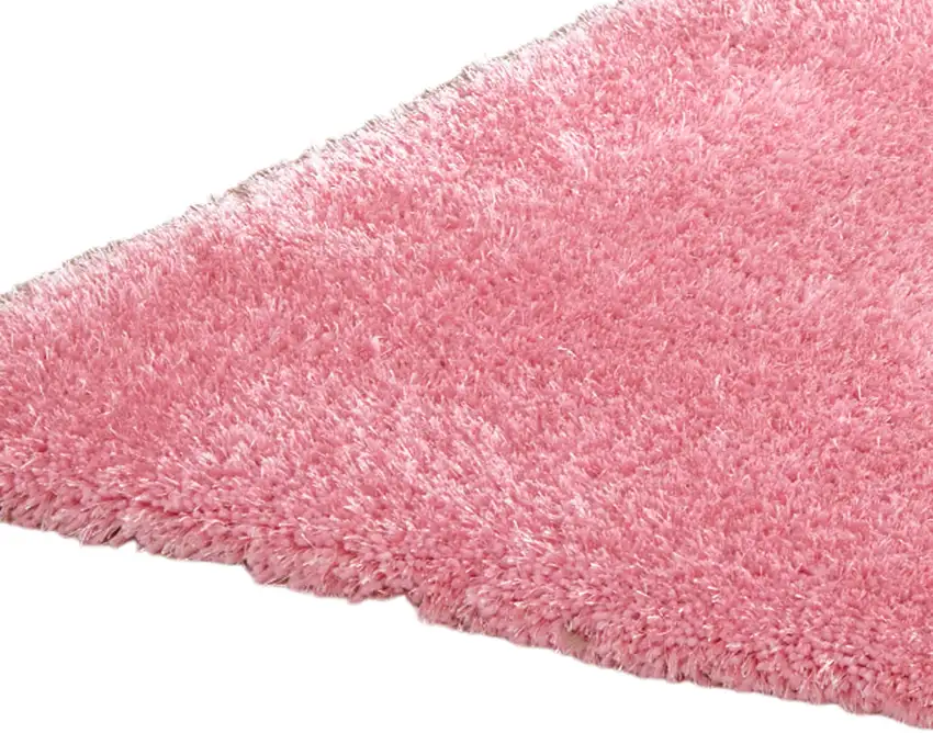 Pink Shag Hand Tufted Area Rug Photo 7