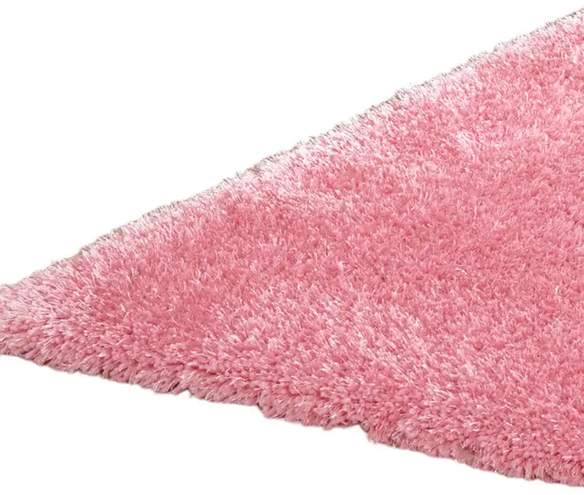 Pink Shag Hand Tufted Area Rug Photo 5
