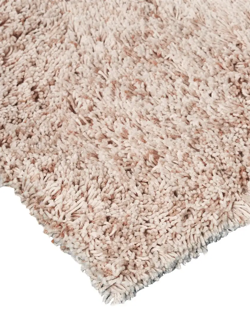 Pink Shag Hand Tufted Area Rug Photo 5