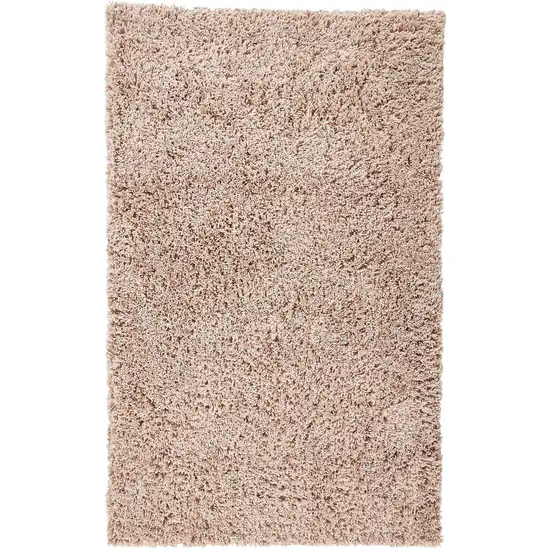 Pink Shag Hand Tufted Area Rug Photo 1