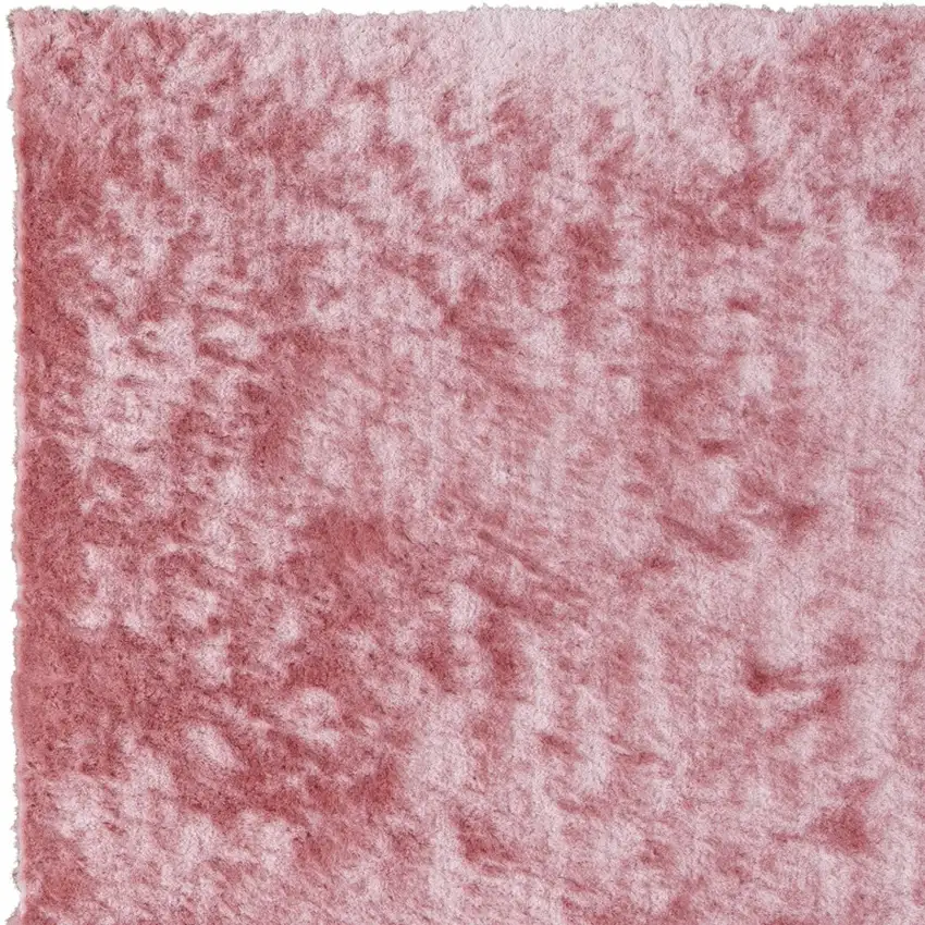 Pink Shag Hand Tufted Area Rug Photo 6
