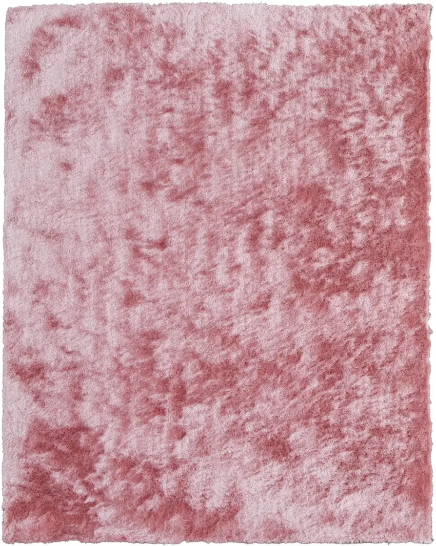 Pink Shag Hand Tufted Area Rug Photo 4