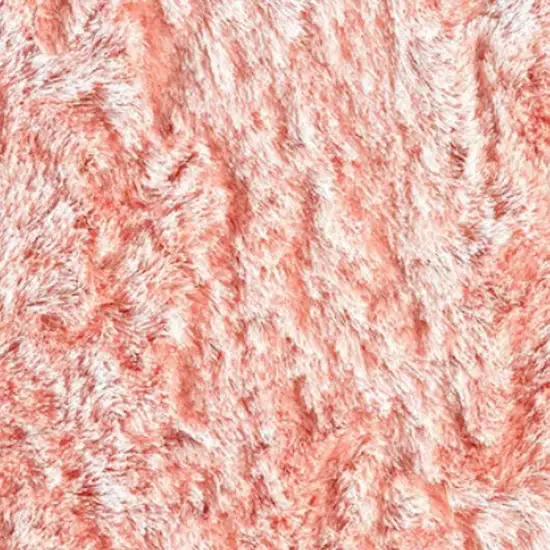 Pink Shag Tufted Handmade Area Rug Photo 7