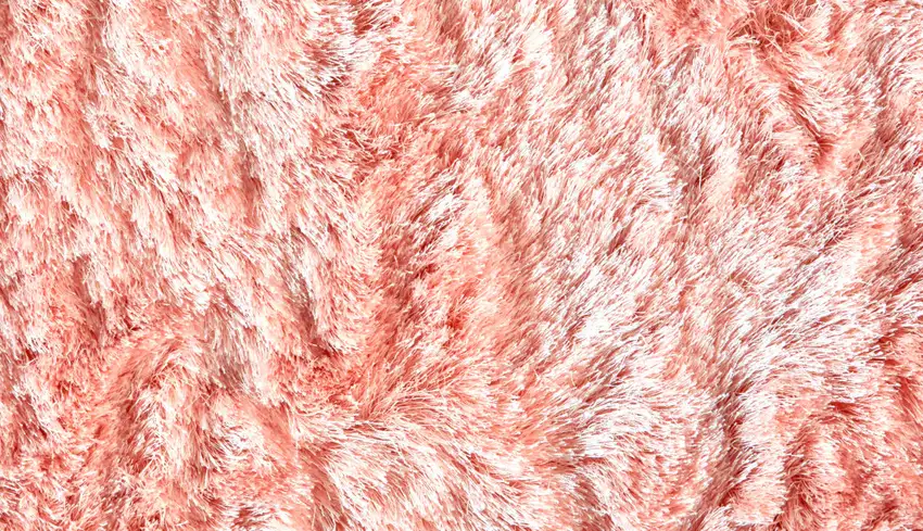 Pink Shag Tufted Handmade Area Rug Photo 9