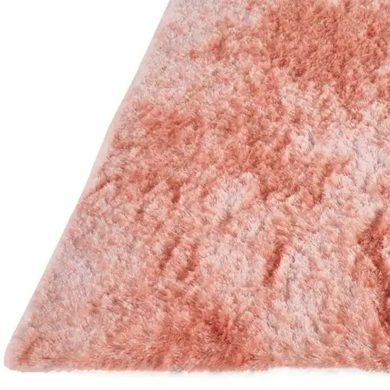 Pink Shag Tufted Handmade Area Rug Photo 6