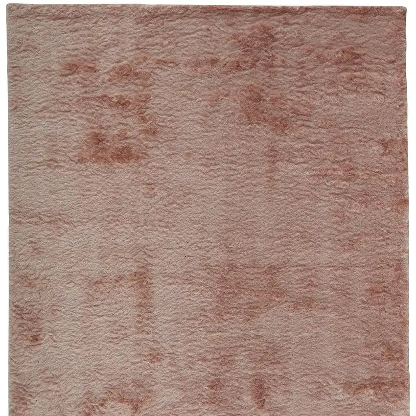Pink Shag Tufted Handmade Area Rug Photo 9
