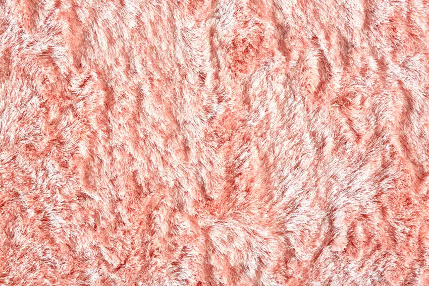 Pink Shag Hand Tufted Area Rug Photo 9