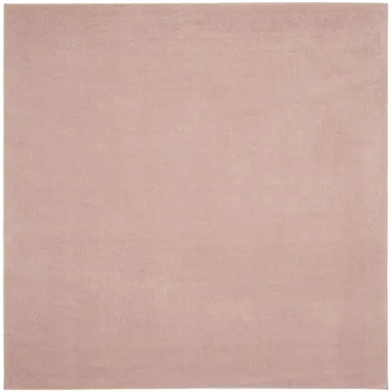 Pink Square Non Skid Indoor Outdoor Area Rug Photo 1