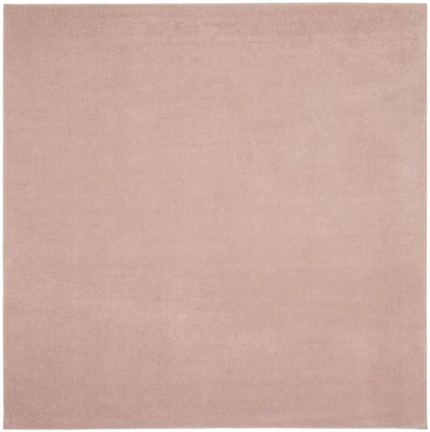 Pink Square Non Skid Indoor Outdoor Area Rug Photo 1